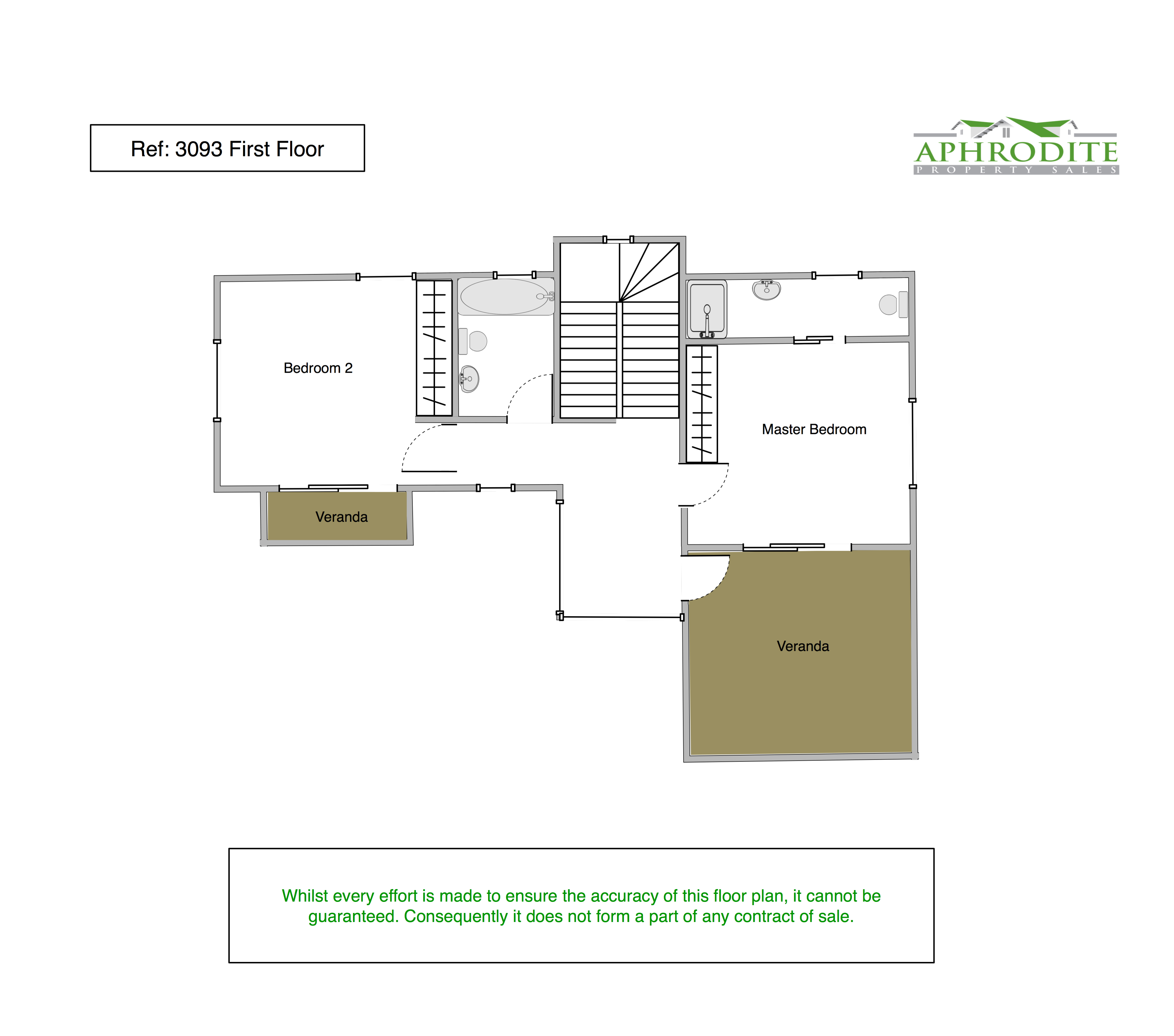 3093 - 3 Bedroom Detached Villa - Tala floorplan 2