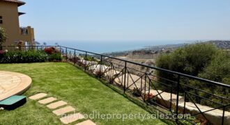1917 3 Bedroom Seaview Garden Apartment, Theseus Village, Aphrodite Hills